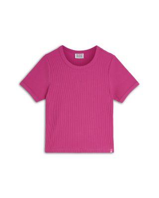 Girls' Seasonal Core Ribbed Slim Fit Tee - Little Kid by SCOTCH&SODA