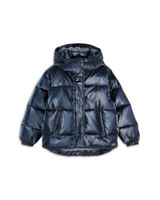Girls' Short Metallic Puffer Jacket - Little Kid by SCOTCH&SODA