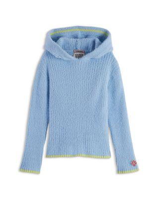 Girls' Soft Fluffy Rib Knit Hoodie - Little Kid by SCOTCH&SODA