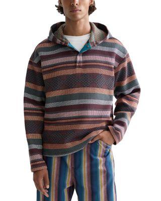 Jacquard Striped Hoodie by SCOTCH&SODA