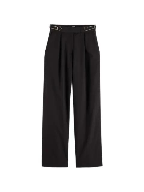 Quinn buckled pleated trousers by SCOTCH&SODA