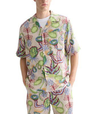 Relaxed Printed Shirt by SCOTCH&SODA