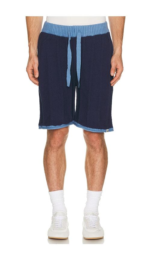 Scotch & Soda Structured Knitted Shorts in Blue by SCOTCH&SODA