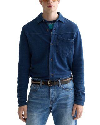 Textured Button Front Shirt by SCOTCH&SODA