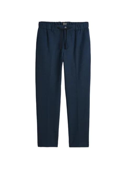 drawstring-detail straight-leg trousers by SCOTCH&SODA