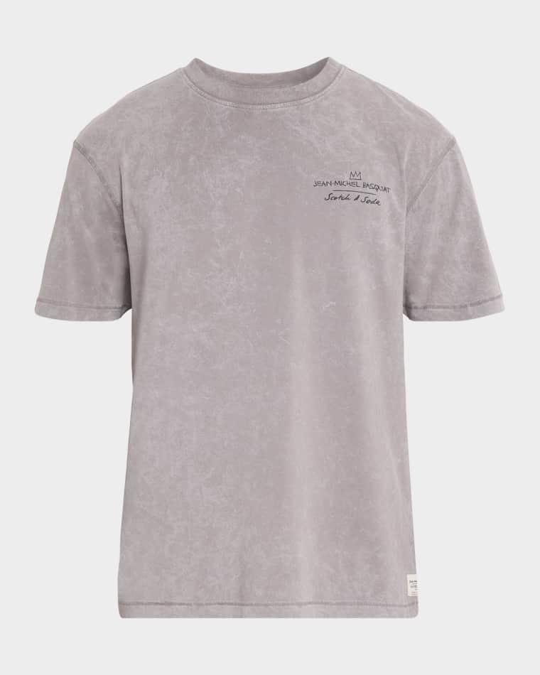 x Basquiat Boys' Men's Artwork Relaxed Fit T-Shirt by SCOTCH&SODA