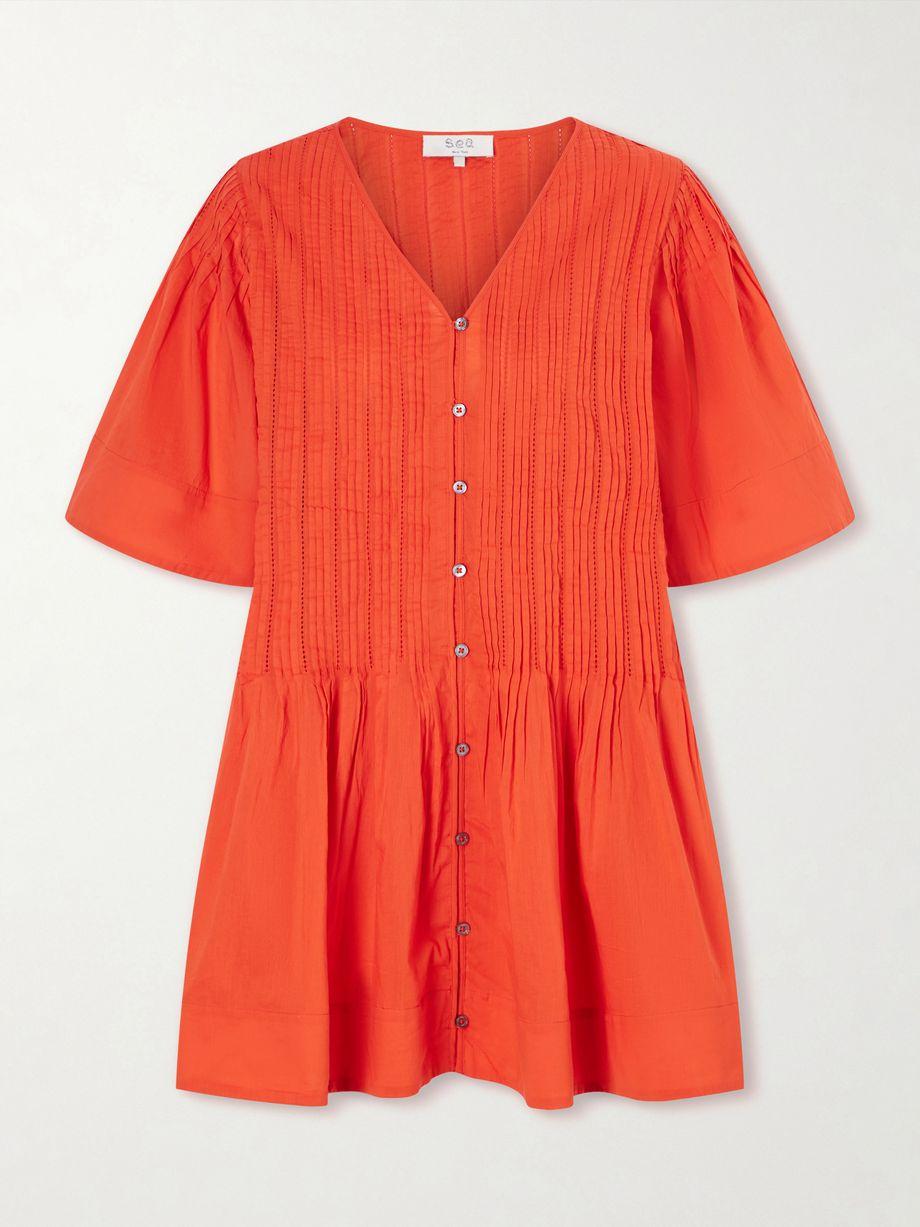 Alberte cotton mini dress by SEA NEW YORK
