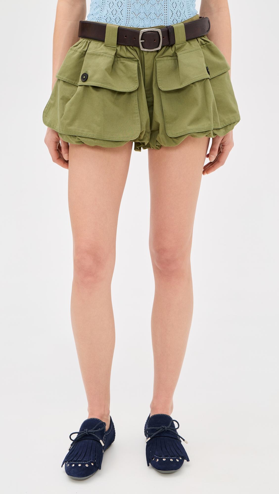 Andrea Workwear Bubble Shorts by SEA NEW YORK