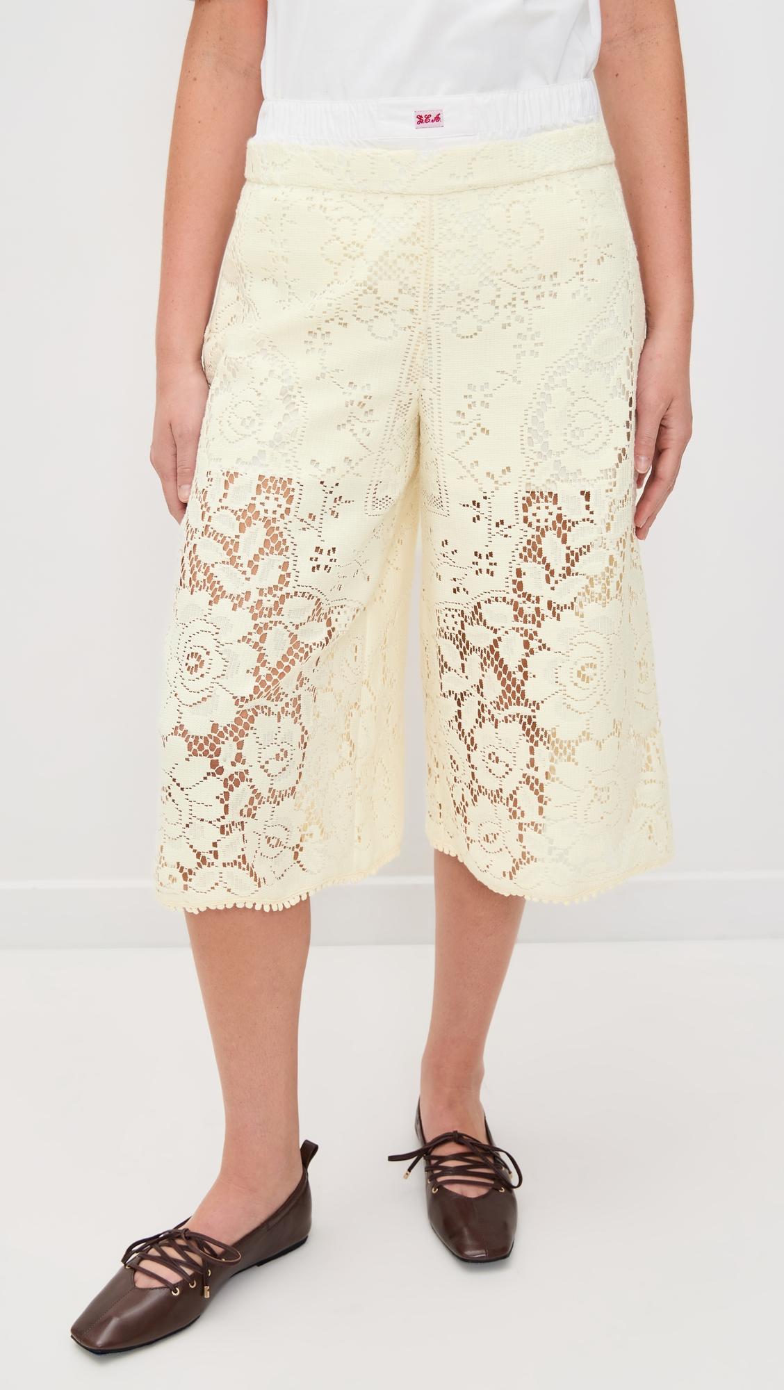 Arianna Lace Culottes by SEA NEW YORK