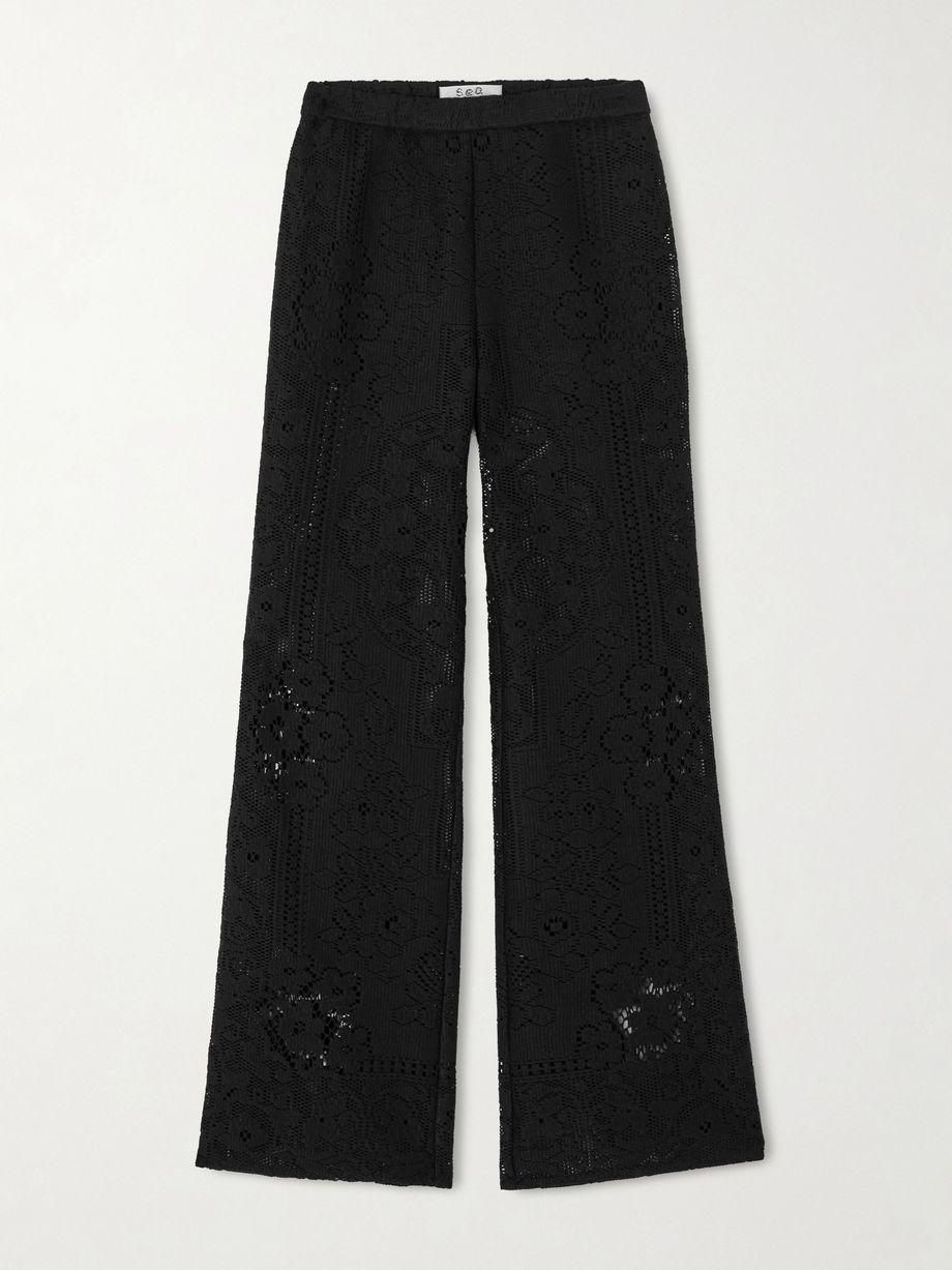 Arianna flared lace pants by SEA NEW YORK