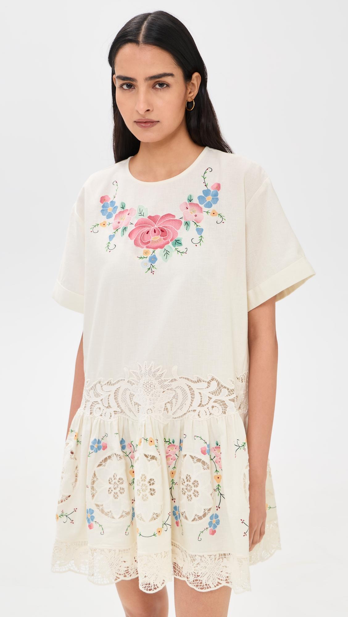Astrid Embroidery Mini Dress by SEA NEW YORK