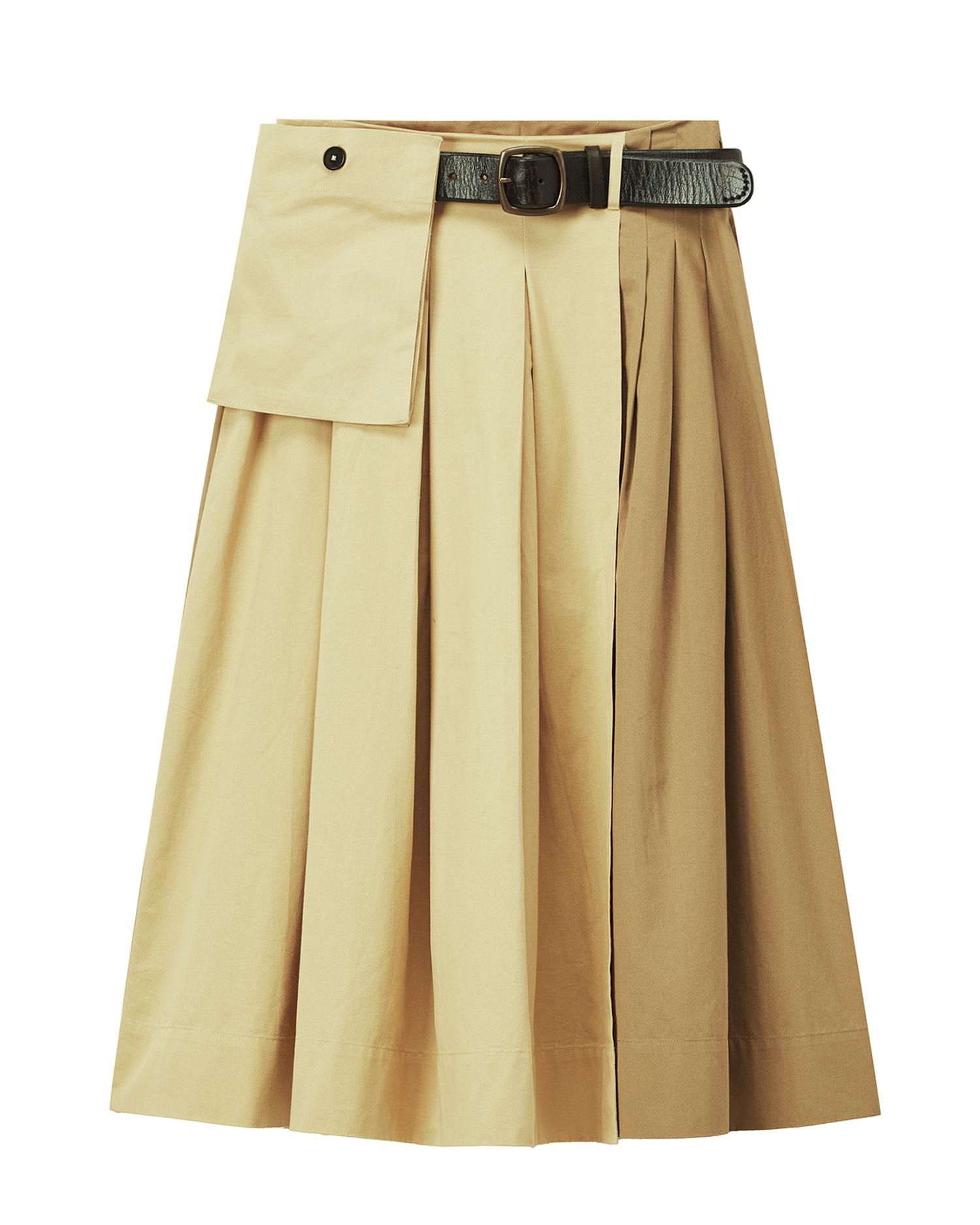 Belted midi skirt by SEA NEW YORK
