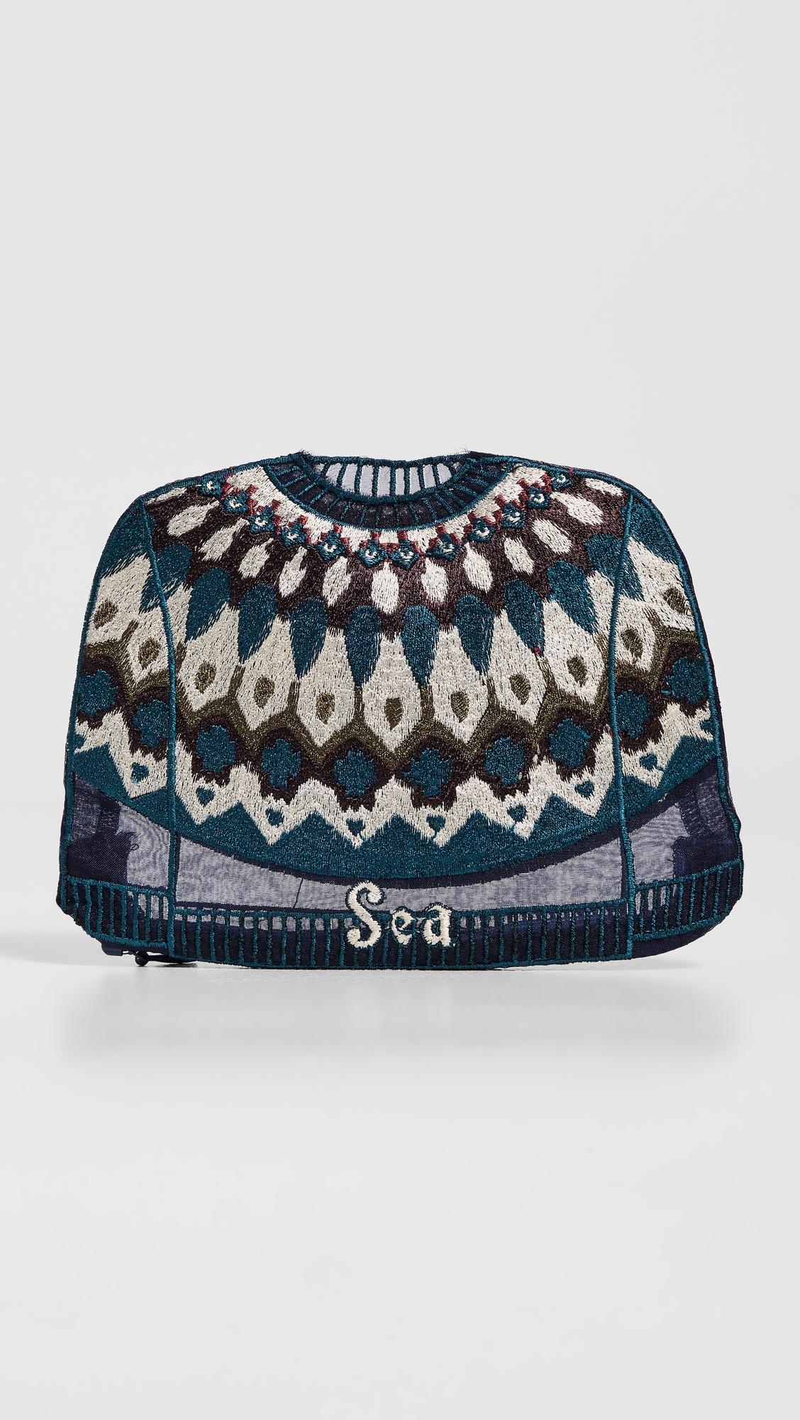 Brigitte Tanaka x Sea Antonia Fair Isle Coin Purse by SEA NEW YORK