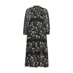 Elizabeth print tiered maxi dress by SEA NEW YORK