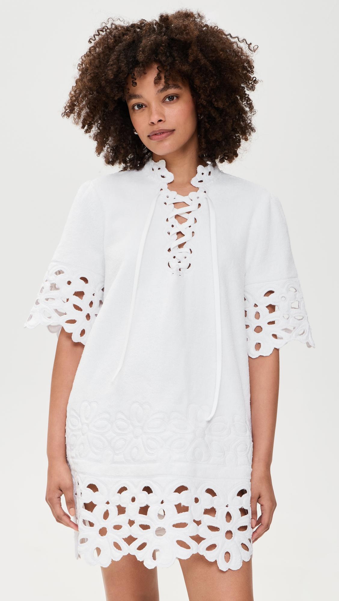 Leila Eyelet Tunic Dress by SEA NEW YORK