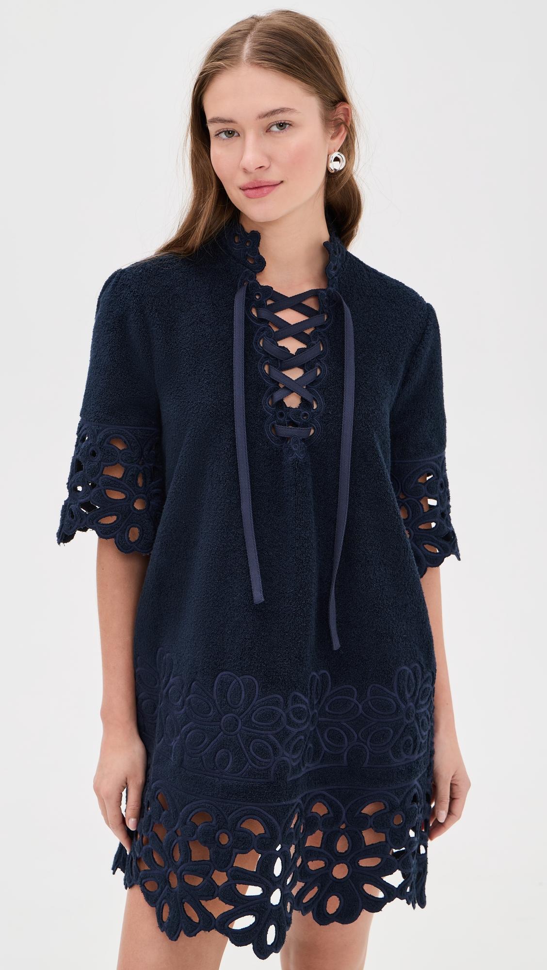 Leila Eyelet Tunic Dress by SEA NEW YORK