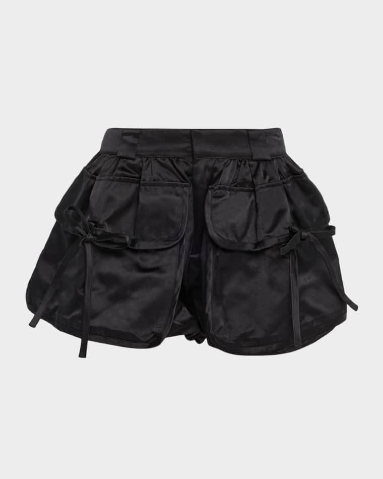 Loraine Satin Bubble Skirt by SEA NEW YORK