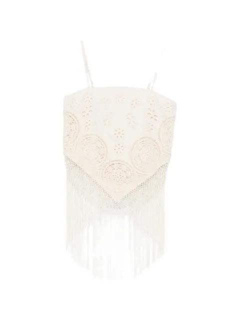 Rafina fringed top by SEA NEW YORK