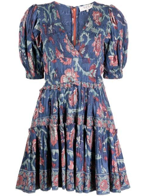 Rory puff-sleeve minidress by SEA NEW YORK