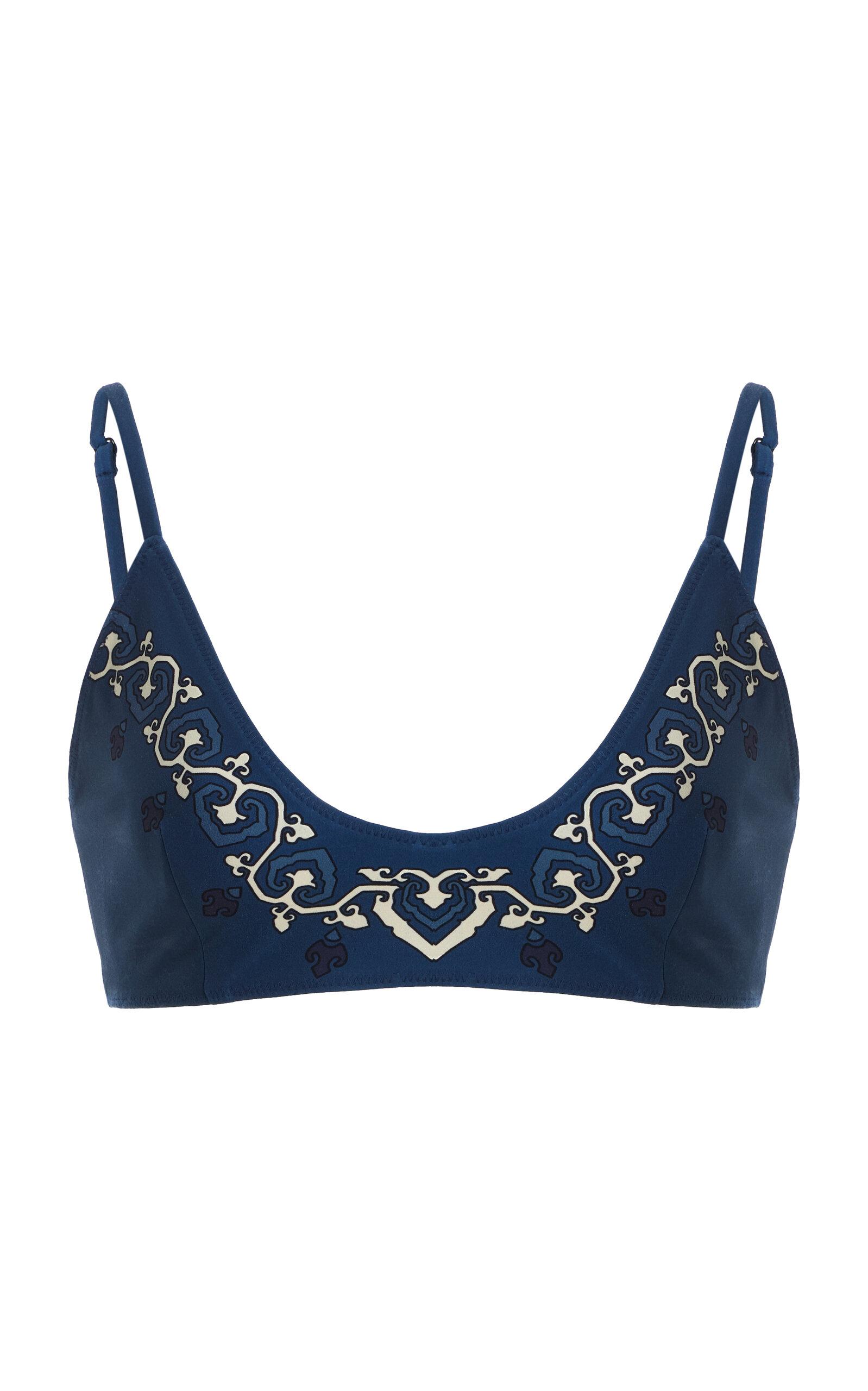 Sea Blaise Printed Bikini Top - Moda Operandi by SEA NEW YORK