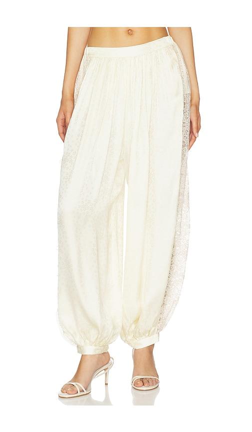 Sea Ethel Solid Bloomer Pants in Yellow by SEA NEW YORK
