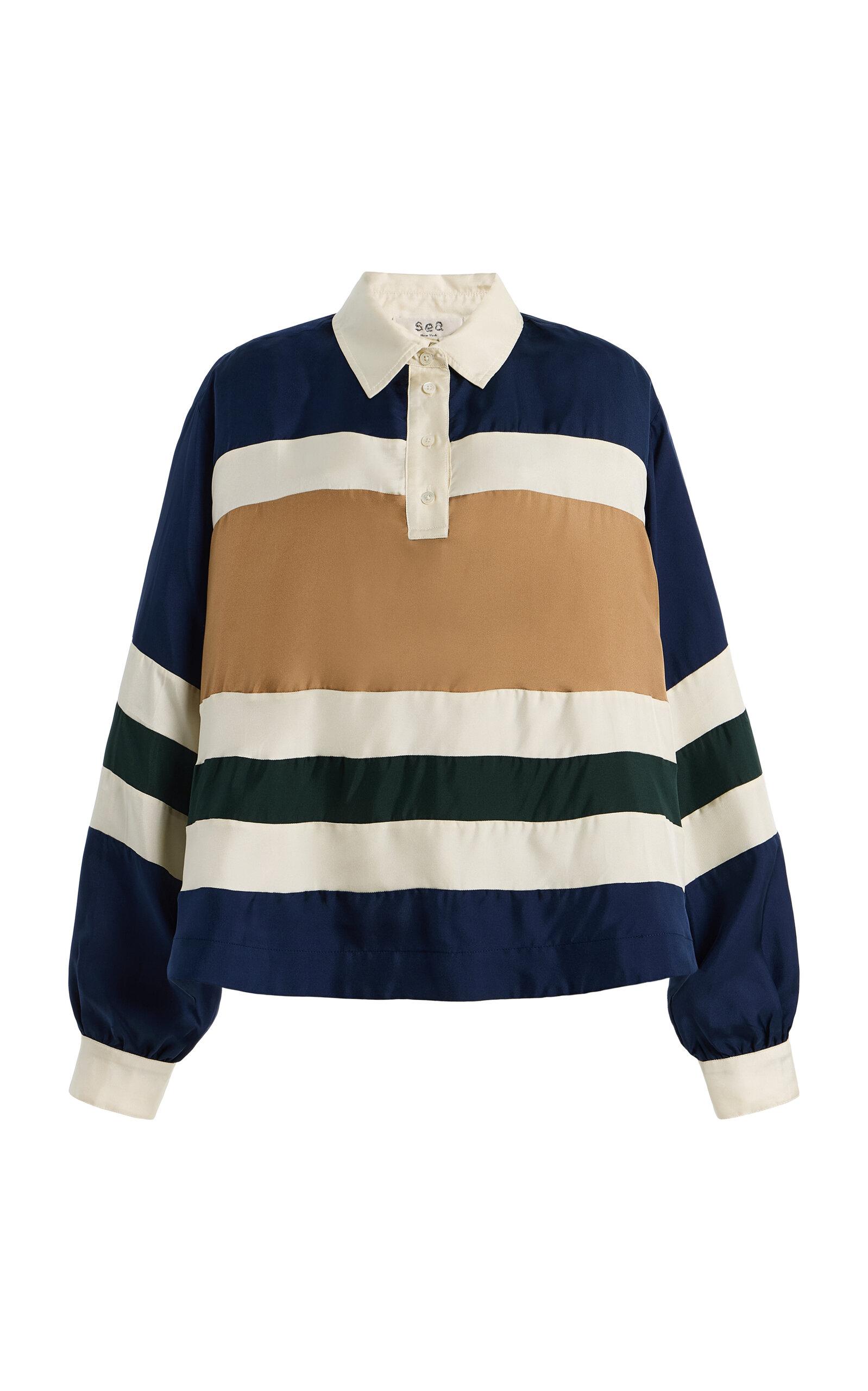 Sea Juliet Embroidered Polo Shirt - Moda Operandi by SEA NEW YORK