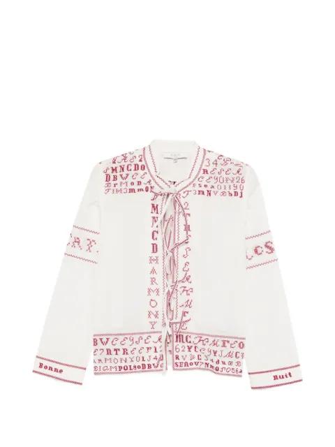 embroidery pyjama set by SEA NEW YORK