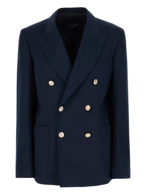 double-breasted gold-button jacket by SEAFARER