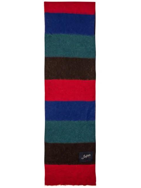 striped scarf by SEAFARER