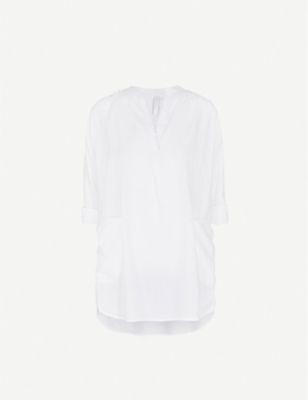 Boyfriend Chambray Cotton Beach Shirt by SEAFOLLY