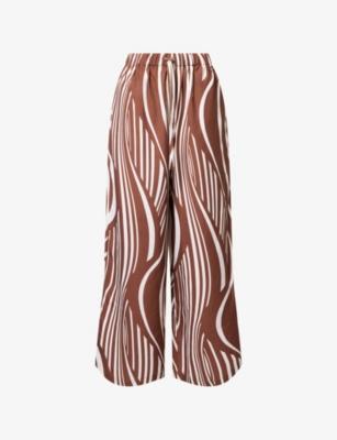 Coastline Wide-Leg Woven Trousers by SEAFOLLY