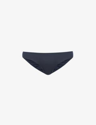Collective hipster low-rise nylon-blend bikini bottoms by SEAFOLLY