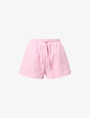 Crinkle Slip-Pockets Cotton Shorts by SEAFOLLY