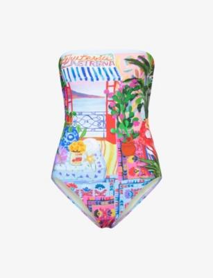 La Boca Bandeau Swimsuit by SEAFOLLY
