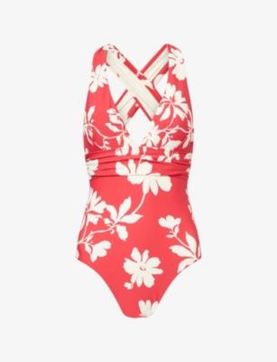 Mayflower Cross-Back Swimsuit by SEAFOLLY