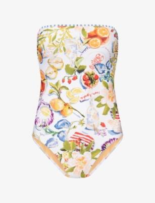 Riviera Coast Bandeau Swimsuit by SEAFOLLY