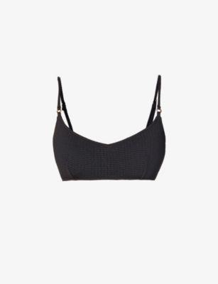 Sea Dive textured bralette bikini top by SEAFOLLY