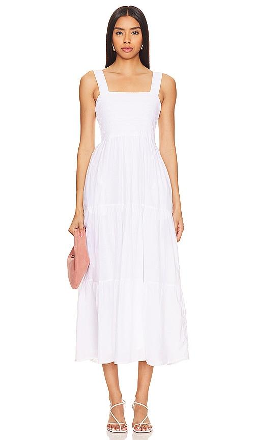Seafolly Faithful Midi Dress in White by SEAFOLLY