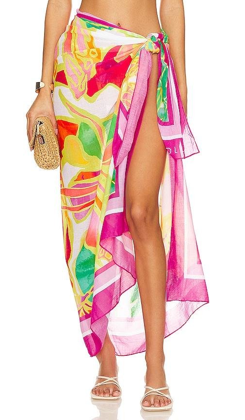 Seafolly Wonderland Sarong in Pink by SEAFOLLY