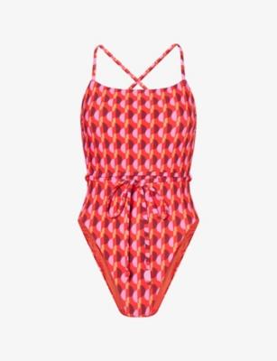 Sorrento Reversible Square-Neck Swimsuit by SEAFOLLY