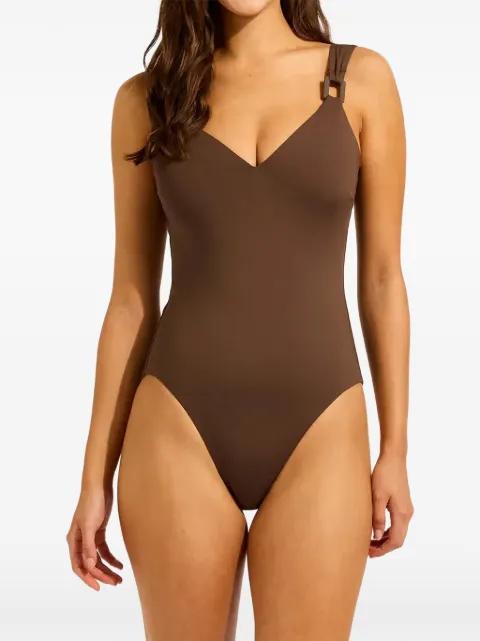 buckle-detail swimsuit by SEAFOLLY