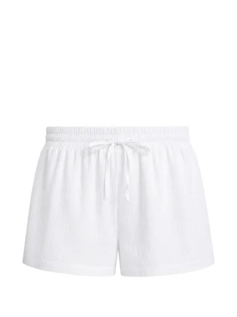 crinkle-texture drawstring shorts by SEAFOLLY