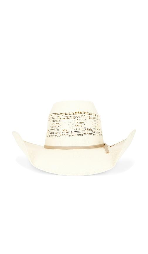 Seager Freehand Hat in Cream by SEAGER
