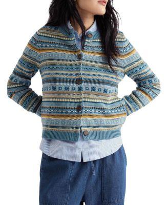 Cove Cottage Fair Isle Cardigan by SEASALT CORNWALL