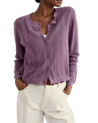Willowing Pointelle Cardigan by SEASALT CORNWALL