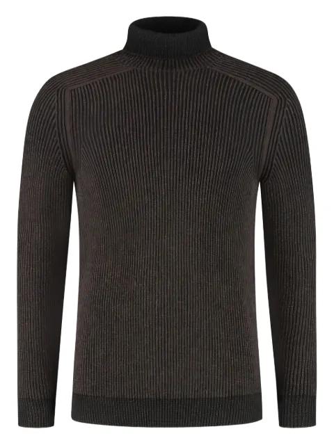 Dinghy ribbed turtleneck sweater by SEASE