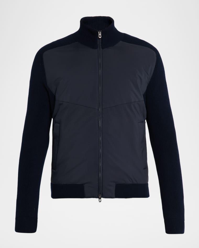 Men's Dinghy Cashmere Rib Reversible Rollneck Sweater by SEASE