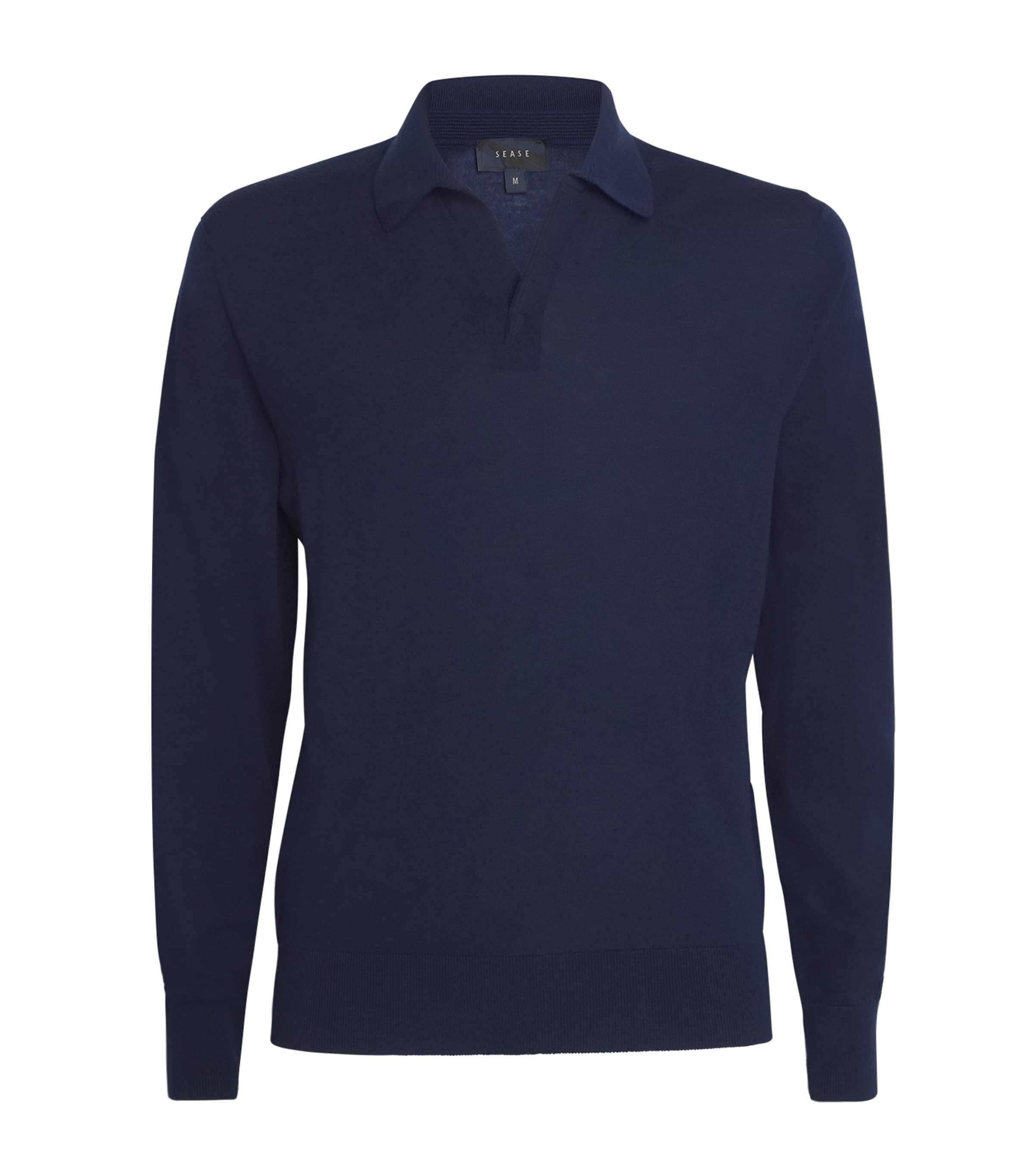 Sease Virgin Wool Lasca Polo Shirt by SEASE