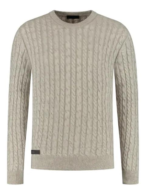 cable-knit sweater by SEASE