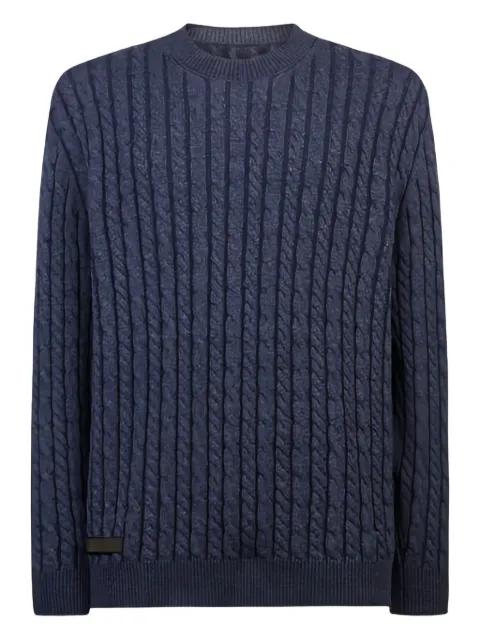 cable-knit sweater by SEASE